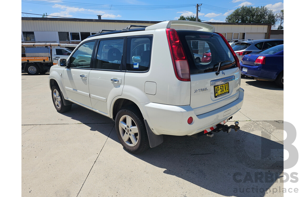 12/2003 Nissan X-Trail Ti (4x4) T30 4d Wagon White 2.5L