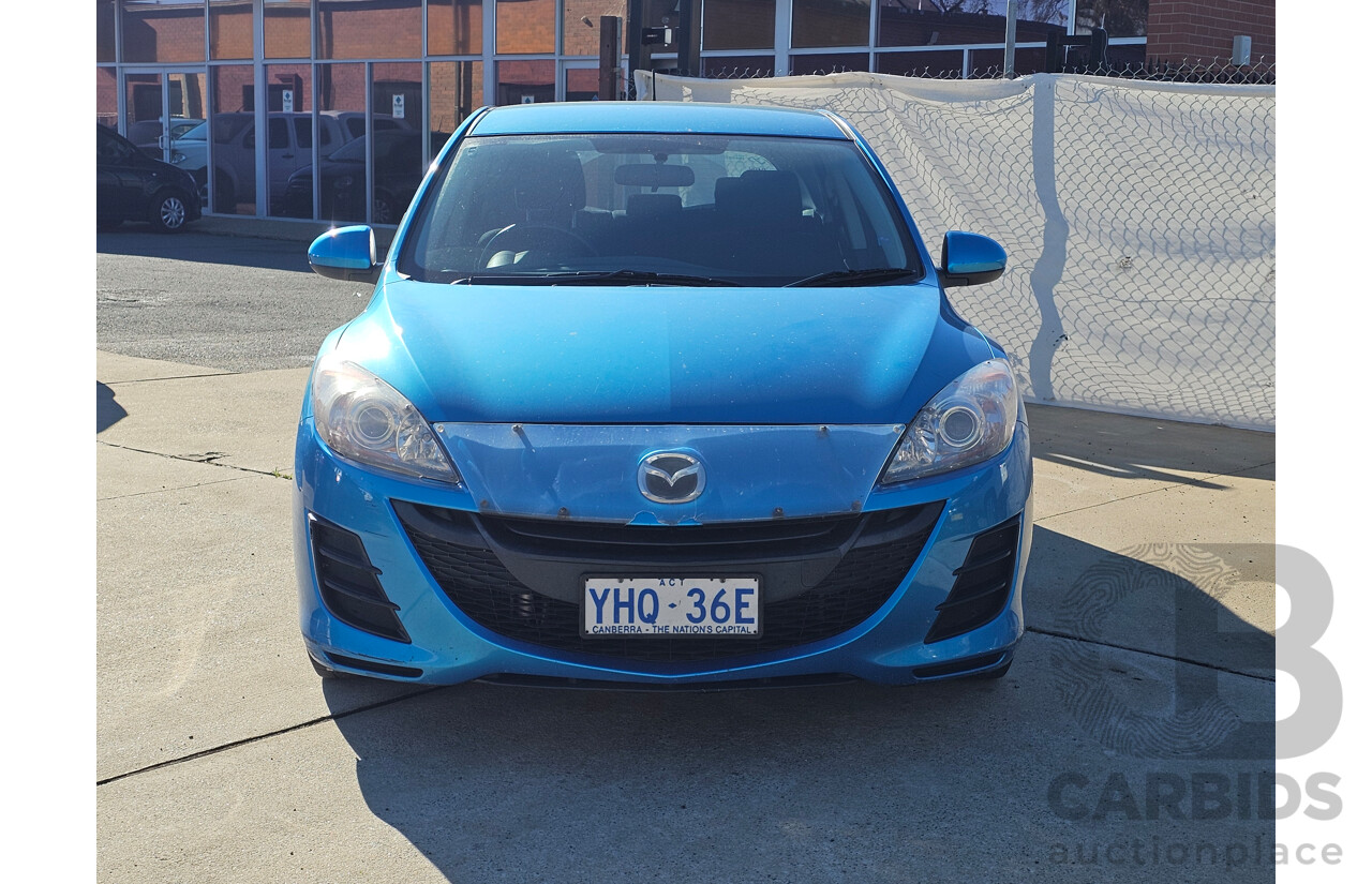 7/2011 Mazda Mazda3 NEO BL 10 UPGRADE 5d Hatchback Blue 2.0L