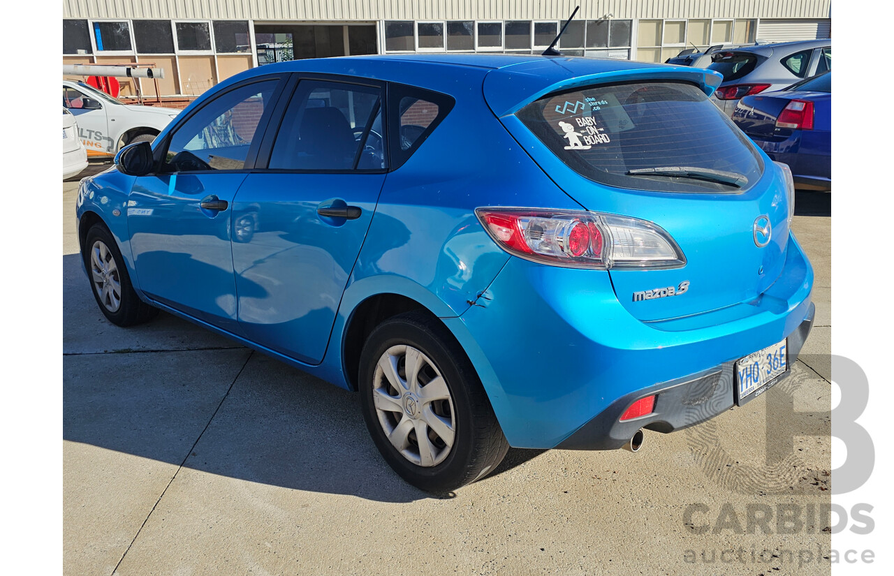 7/2011 Mazda Mazda3 NEO BL 10 UPGRADE 5d Hatchback Blue 2.0L