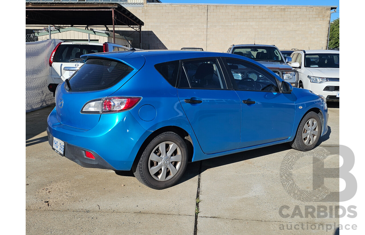 7/2011 Mazda Mazda3 NEO BL 10 UPGRADE 5d Hatchback Blue 2.0L