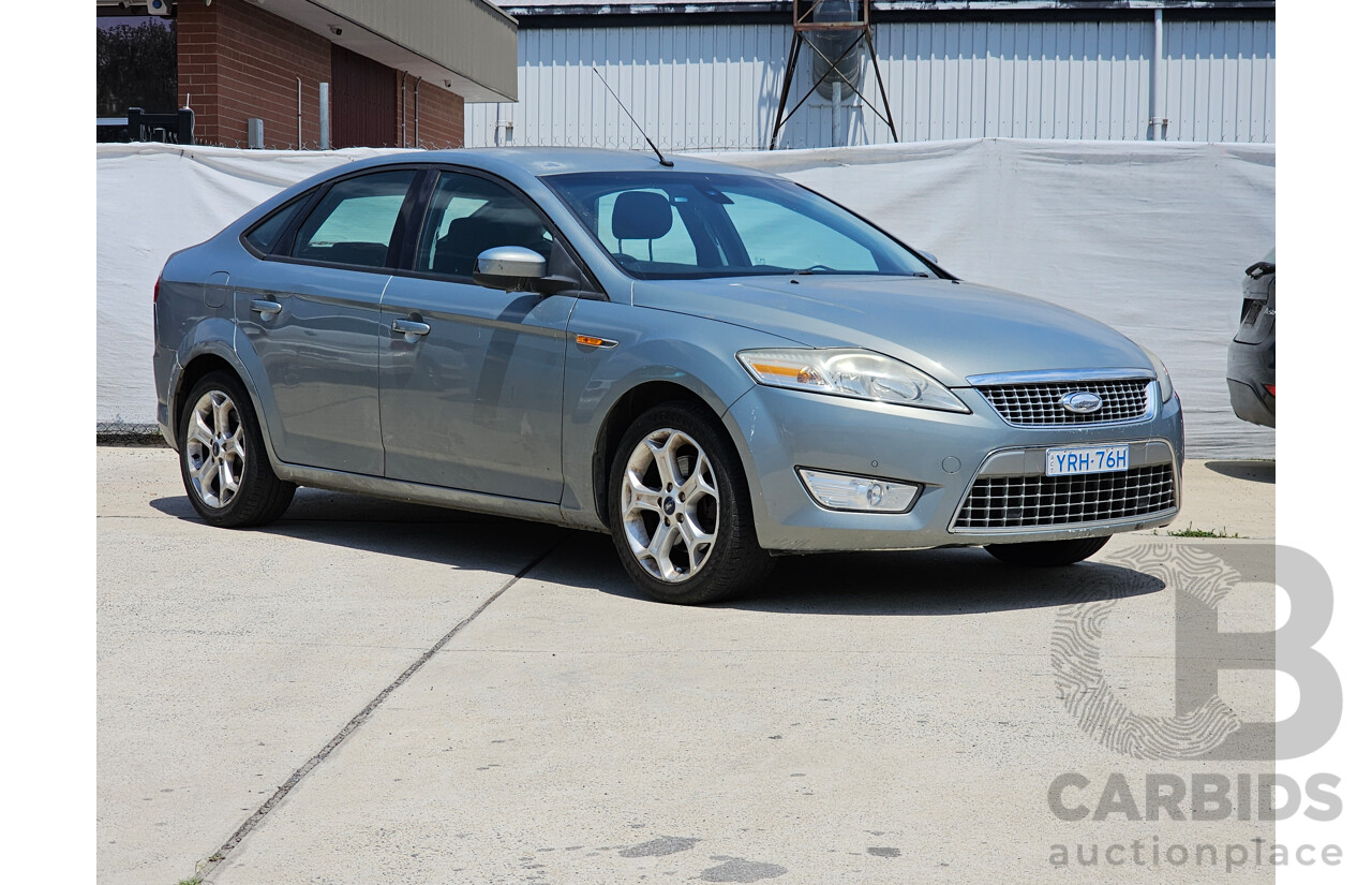 7/2008 Ford Mondeo TDCi MA 5d Hatchback Blue 2.0L