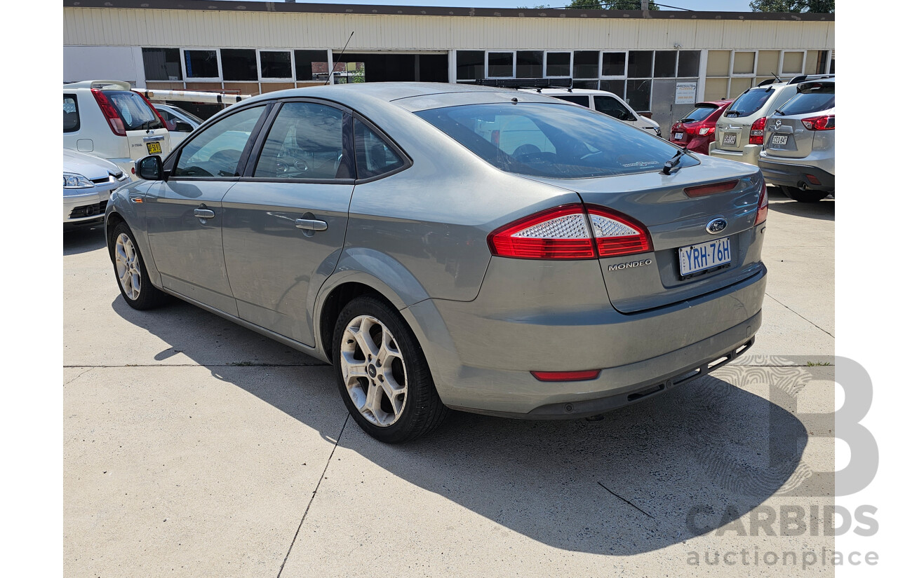 7/2008 Ford Mondeo TDCi MA 5d Hatchback Blue 2.0L