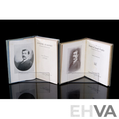 First Edition, Joseph Furphy, Miles Franklin, Angus & Robertson 1944 & First Edition, The Poems of Joseph Furphy, Lothian Book Publishing Co, 1916