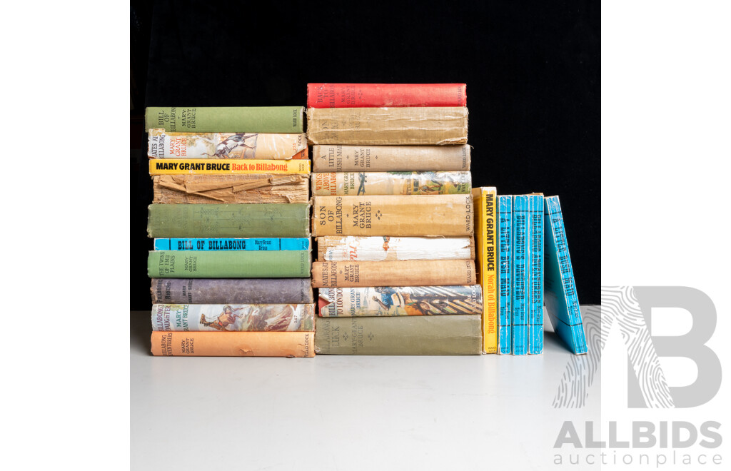 Collection 23 Mary Grant Bruce Titles Including the Billabong Series and Including Early Editions