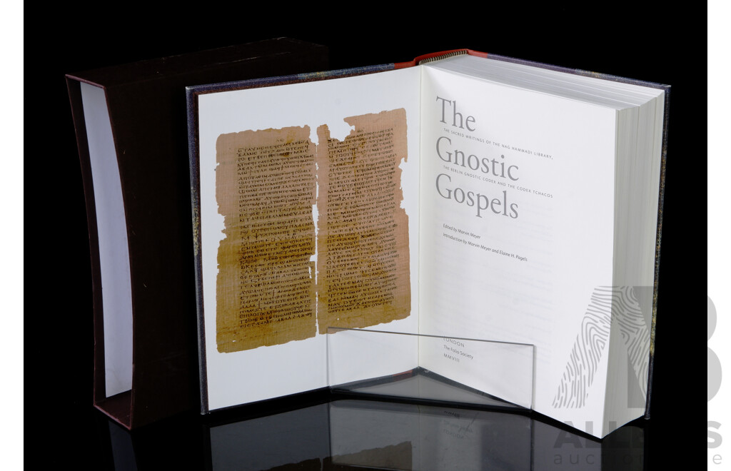 The Gnostic Gospels, Folio Society, 2014, Hardcover with Slipcase