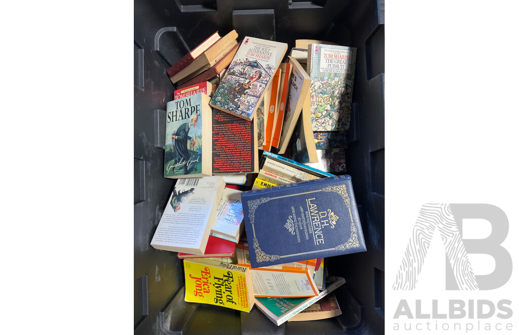 Large Collection Books Including Literature, Mix Hardcover and Soft Cover
