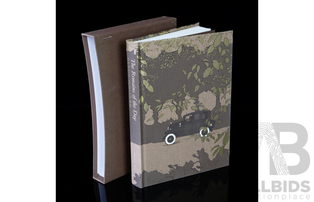 The Remains of the Day, Kazuo Ishiguro, Folio Society, 2103, Hardcover in Slipcase