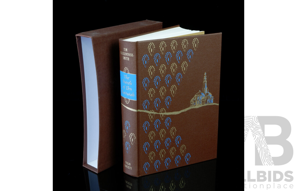 The Travels of Ibn Battutah by T Mackintosh Smith, Folio Society, 2012, Hardcovers in Slip Case