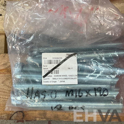 HILTI 500ML HIT-HY 200-R V3 Adhesive Anchor X8 & HILTI HAS-U 5.8 M16x190mm Anchor Rod X 6