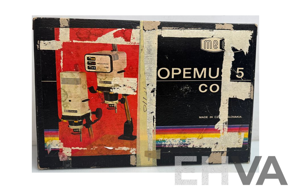 Opemus 5 Meopta Photo Enlarger and Spare Lens'