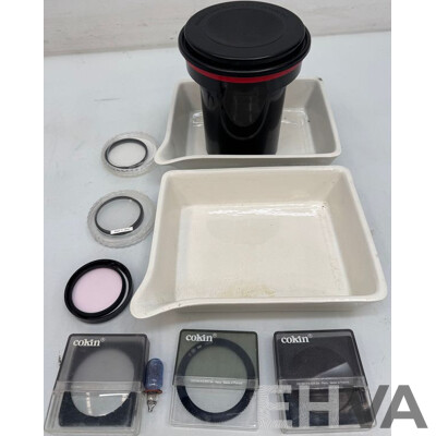 Opemus 5 Meopta Photo Enlarger and Spare Lens'