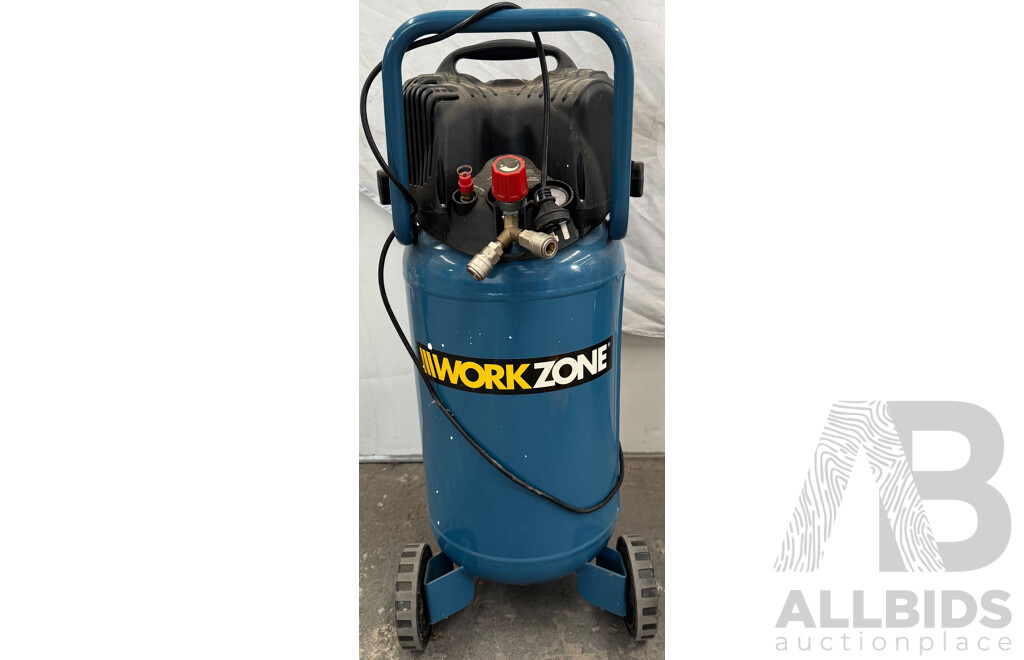 WORKZONE Air Compressor 50L W/ Air Hose