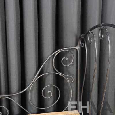Vintage Cast Iron French Style Day Bed