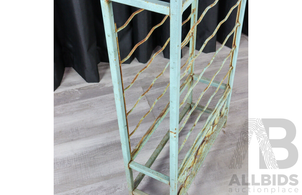 Pair of Metal Wine Racks