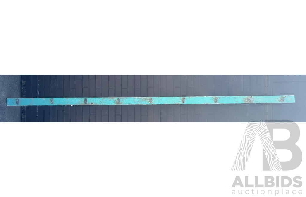 Vintage Bespoke Painted Coat Rack