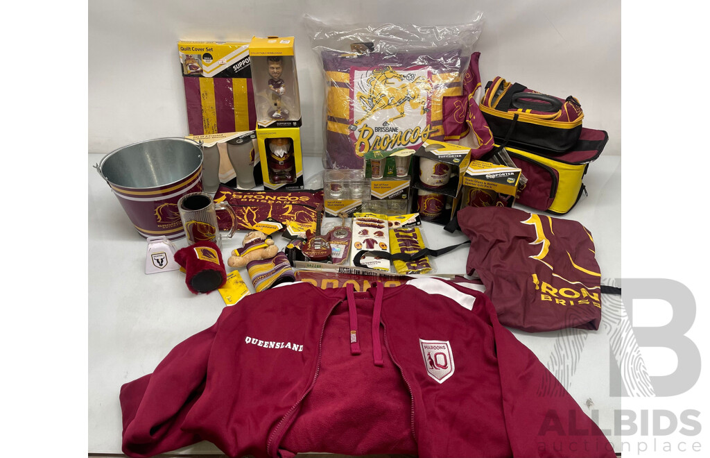 Brisbane Broncos and Queensland Merchandise