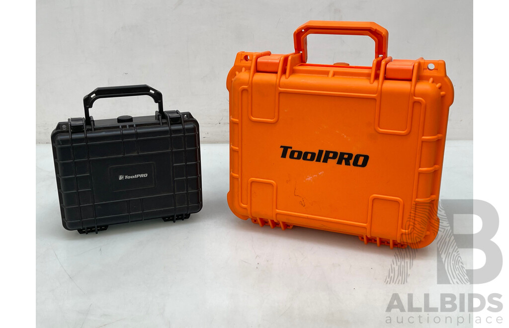 Tool Pro Storage Safe Case - Lot of 2