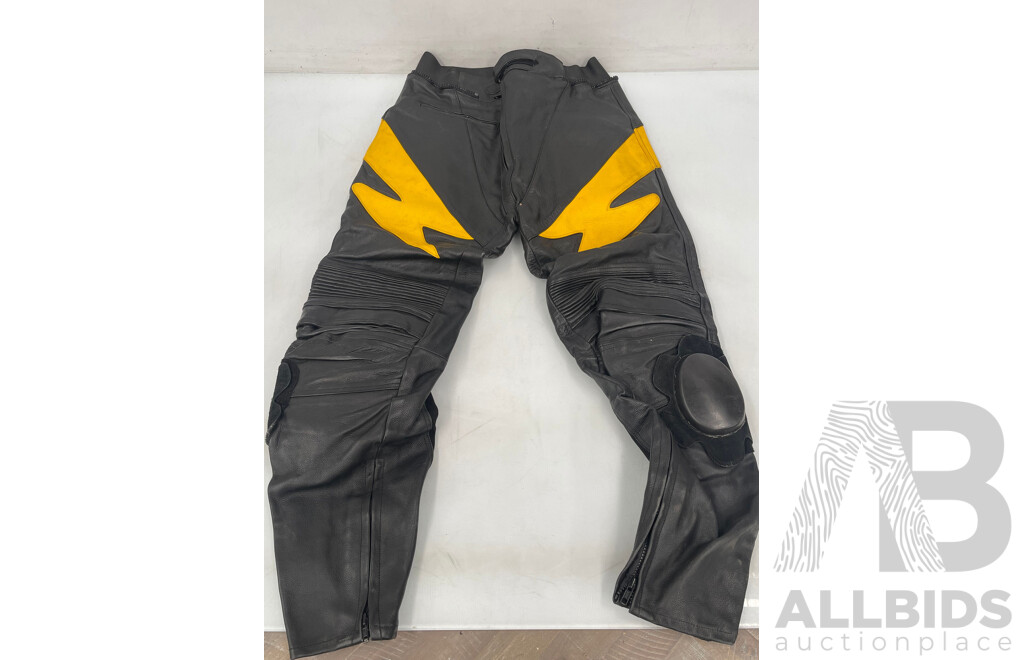 A-One Leather Motorcycle Pants