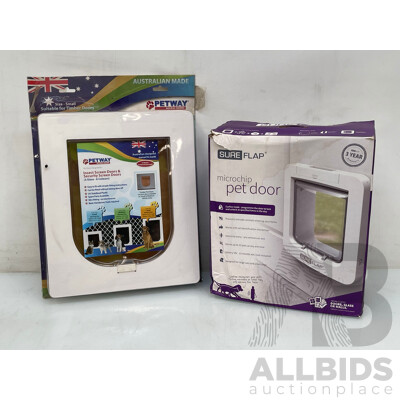 Sure Flap Microchip Pet Door and Petway Pet Door