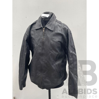 A-One Leather Motorcycle Jacket