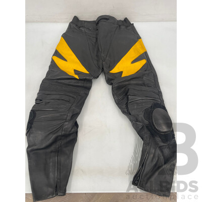 A-One Leather Motorcycle Pants