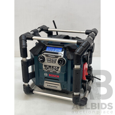 Bosch 18V GML Professional PowerBox Radio Media Player and Charger