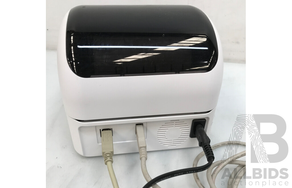 Brother (QL-1100) Label Printer Machine with Power Supply and USB Connection