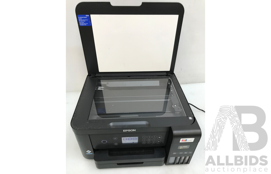 Epson (ET-3800) EcoTank 4 Colour Multifunction Printer