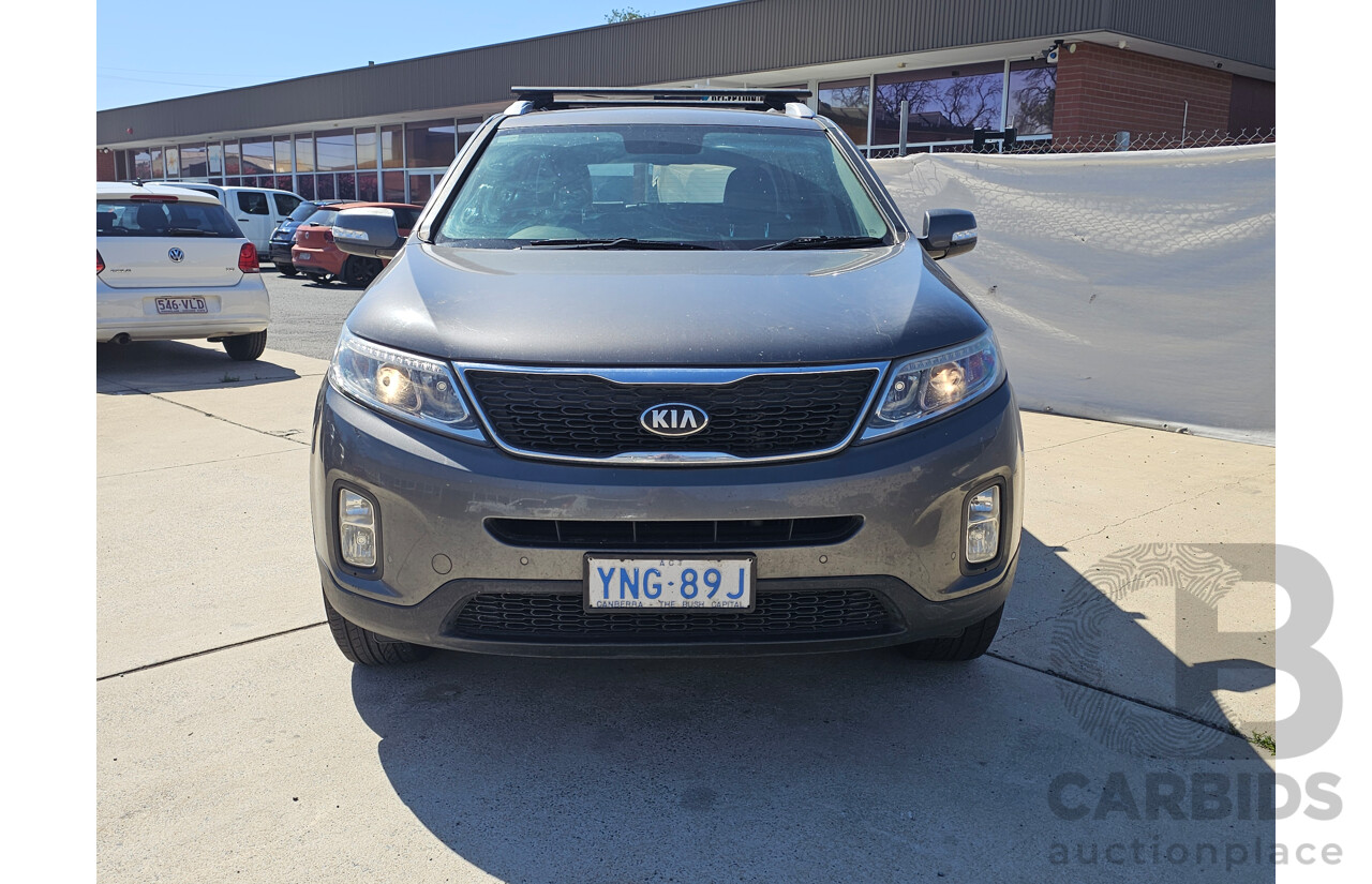 9/2013 Kia Sorento SLi (4x4) XM MY13 4d Wagon Grey 2.2L