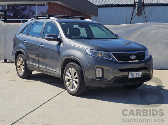 9/2013 Kia Sorento SLi (4x4) XM MY13 4d Wagon Grey 2.2L