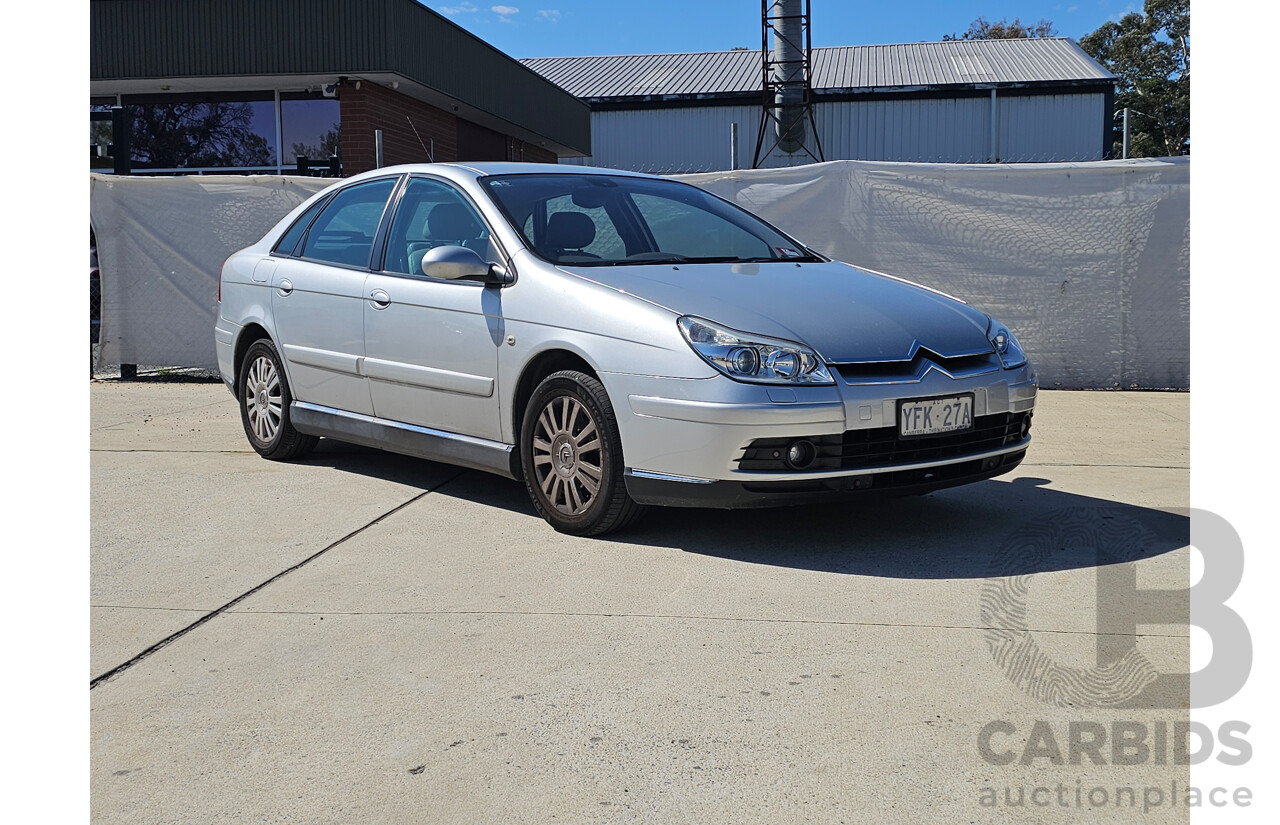 5/2007 Citroen C5 SX 2.2 HDI TWIN Turbo  4d Sedan Silver 2.2L