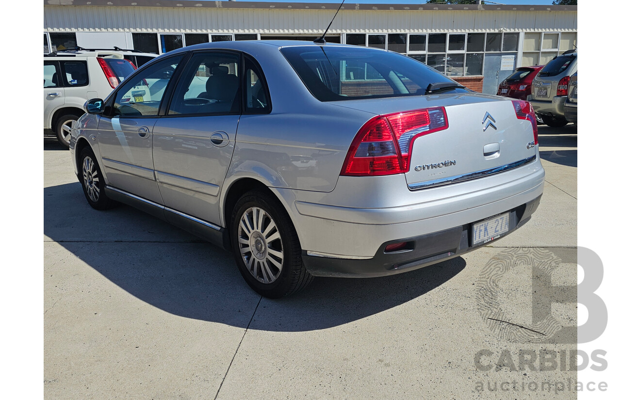 5/2007 Citroen C5 SX 2.2 HDI TWIN Turbo  4d Sedan Silver 2.2L