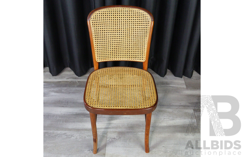 Set of Four Bentwood Dining Chairs