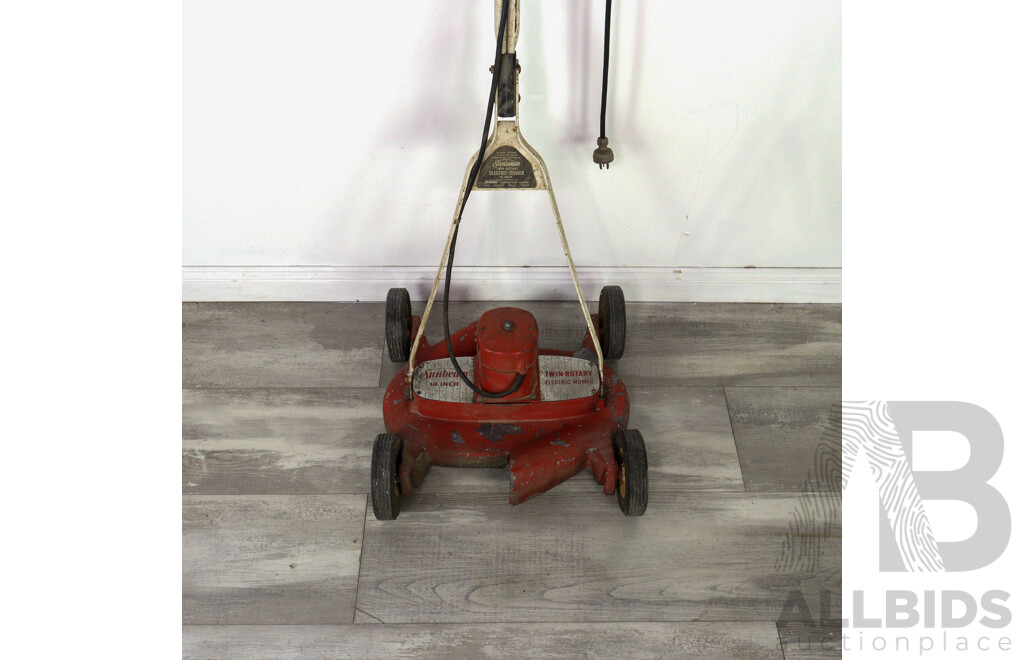 Vintage Electric Sunbeam Lawnmower