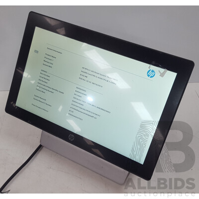 HP (9015) RP9 G1 Intel Core i5 (6500) 3.20GHz-3.60GHz 4-Core CPU 15.6-Inch Touchscreen AIO Retail System