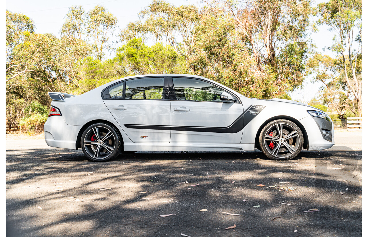 5/2012 Ford Performance Vehicles FPV GT 335 Boss FG MK2 Build No.0960 4d Sedan Winter White Supercharged V8 5.0L