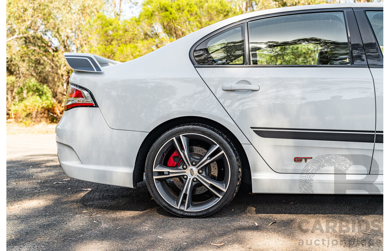 5/2012 Ford Performance Vehicles FPV GT 335 Boss FG MK2 Build No.0960 4d Sedan Winter White Supercharged V8 5.0L