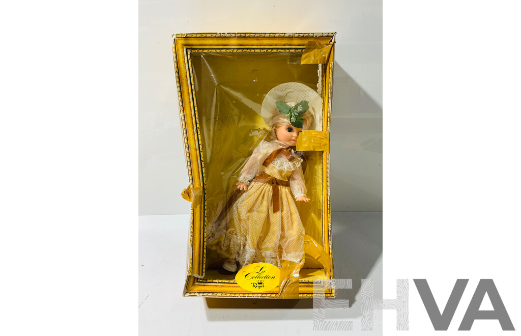 Vintage Ceramic Doll From La Collection by Regal Toys in Original Box