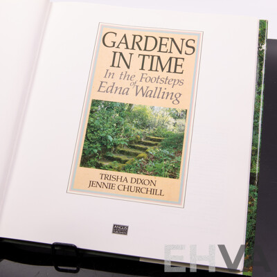 Collection  Four Books Relating to Edna Walling Along with a Collection of Australian Wildflower Ilustrations by Patricia Weare, All Hardcovers