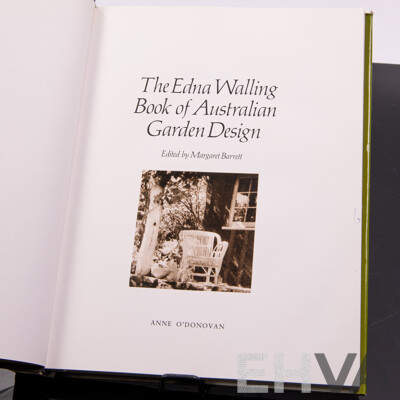 Collection  Four Books Relating to Edna Walling Along with a Collection of Australian Wildflower Ilustrations by Patricia Weare, All Hardcovers