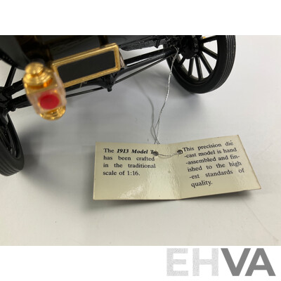 Franklin Mint Precision Models Diecast 1913 Model T Ford - 1:16 Scale