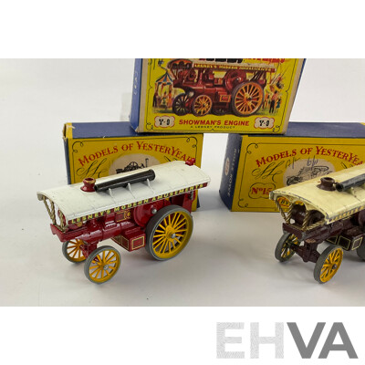 Matchbox Models of Yesteryear Including Fowler ''Big Lion'' Showman's Engine and Rolls Royce Silver Shadow