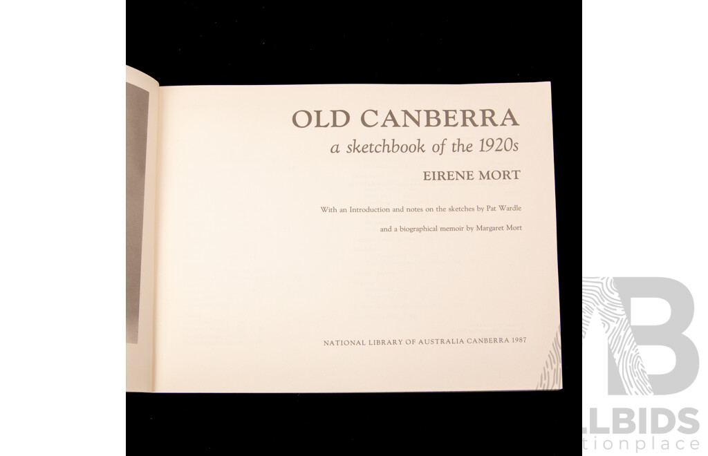 Collection Four Books Relating to Early Canberra Including HIstoric Canberra 1825 to 1945 by Alan Fitzgerald and More