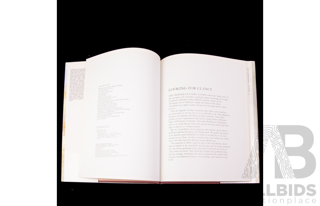 Collection Books All Illustrated by Robert Ingpen Comprising Alice in Wonderland, The Wind in the Willows & Clancy of the Overflow, All Hardcovers with Dust Jackets