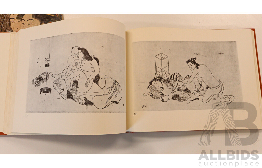 Shunga The Art of Love in Japan, T & M Evans, Paddington Press 1975 (Hardcover) and Japanese Erotic Art & The Life of the Courtesan, Richard Illing, Thames & Hudson 1978 (Soft Cover)