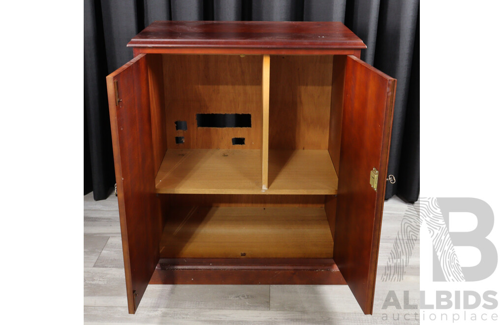 Timber Queen Anne Style Cabinet