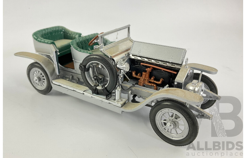 Franklin Mint Precision Models Diecast 1907 Rolls Royce Silver Ghost - 1:24 Scale