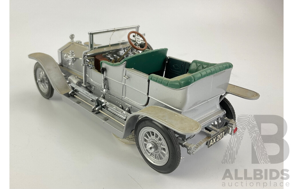 Franklin Mint Precision Models Diecast 1907 Rolls Royce Silver Ghost - 1:24 Scale