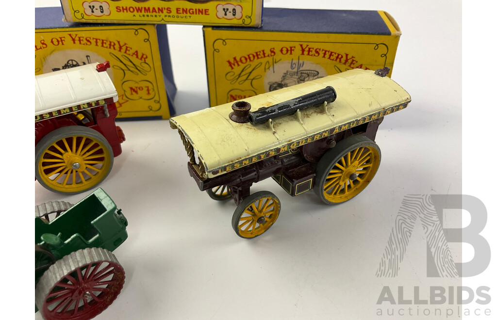 Matchbox Models of Yesteryear Including Fowler ''Big Lion'' Showman's Engine and Rolls Royce Silver Shadow