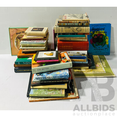 Collection Vintage & Other Childrens Books Including Lewis Carroll, Little Lass Illustrated by Frank Hart, a Dog of Flanders, and Much More